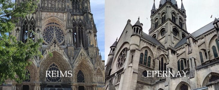 cathedrales reims et epernay