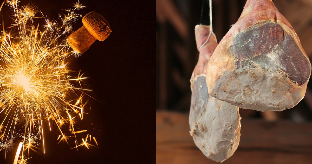 recette jambon au champagne