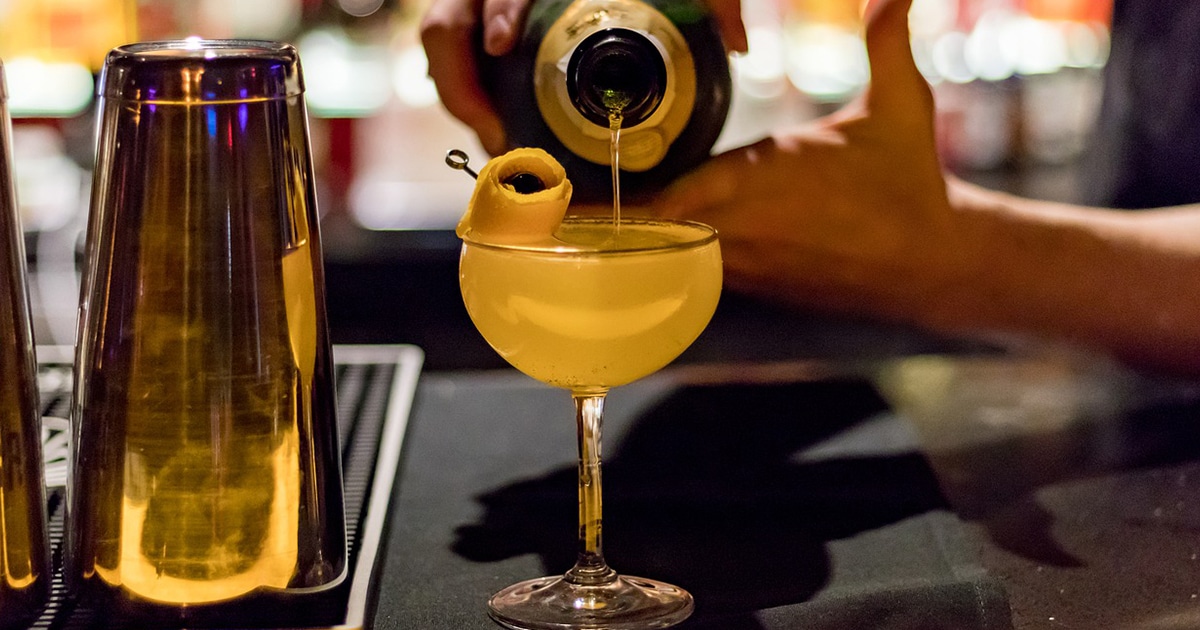 cocktail soupe de champagne