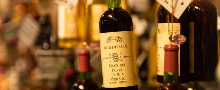capages du vin rouge de Bordeaux
