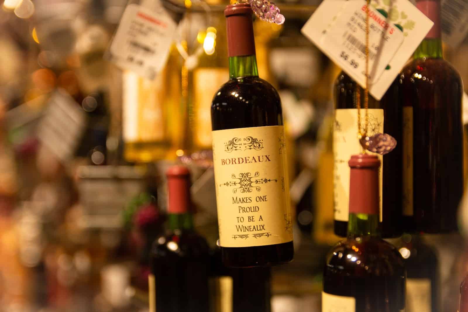 capages du vin rouge de Bordeaux