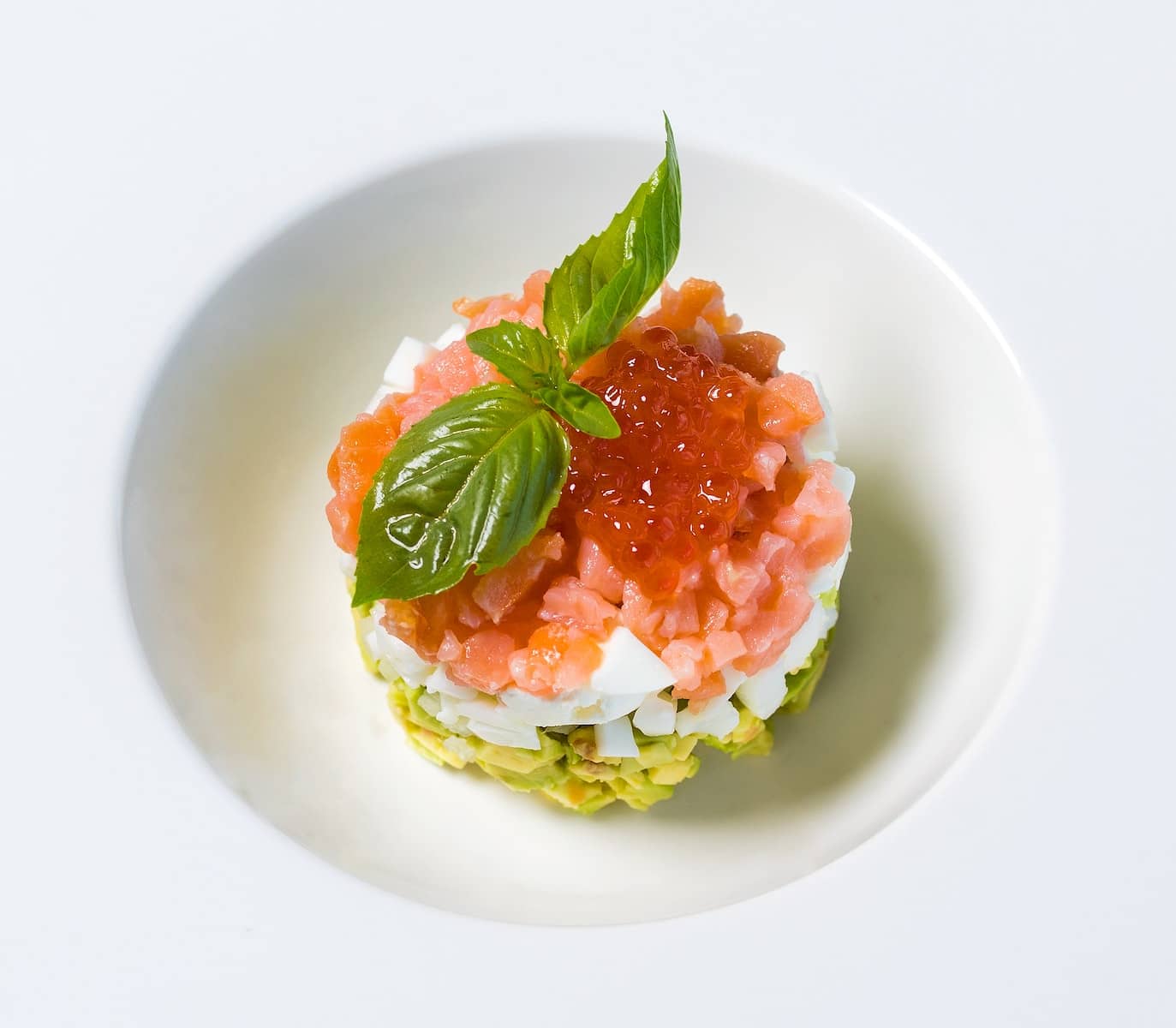 tartare de saumon et avocat