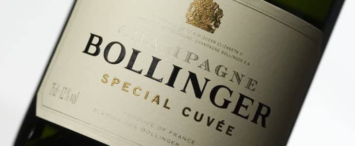 champagne bollinger speciale cuvee