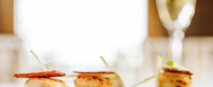 coquilles Saint Jacques au champagne