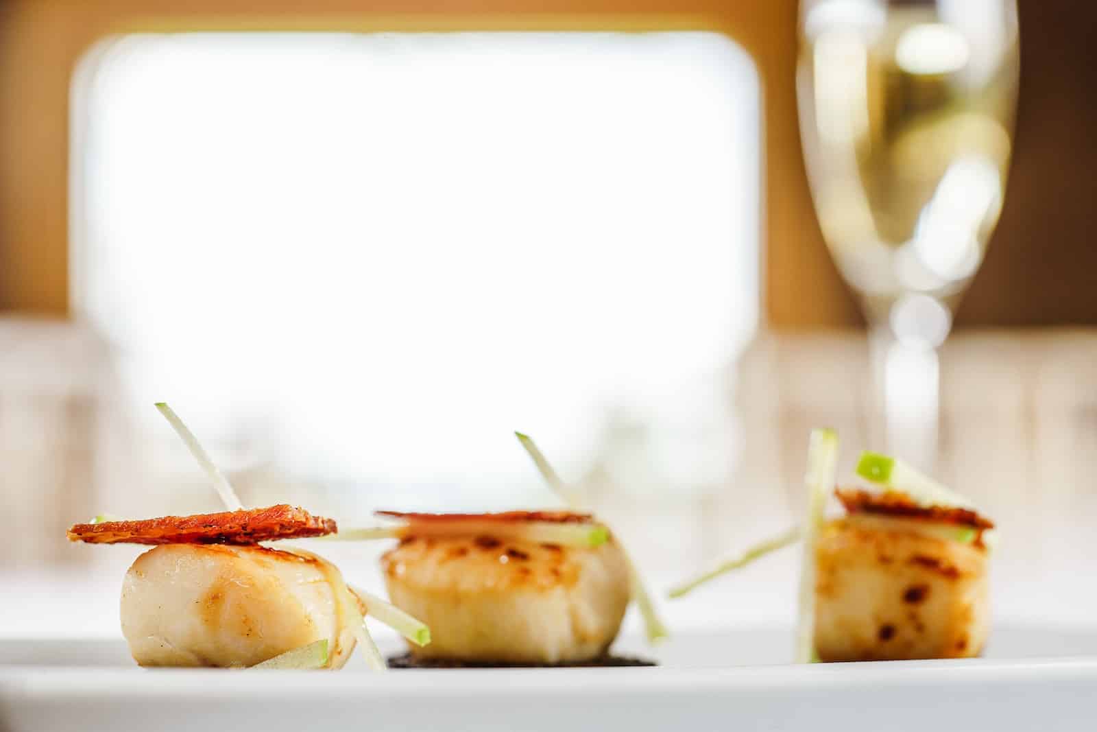 coquilles Saint Jacques au champagne