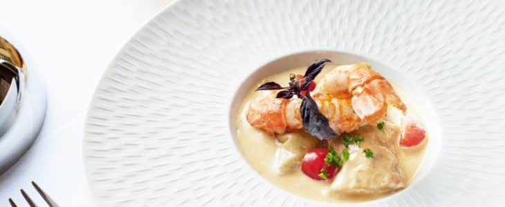 quel poisson avec du champagne