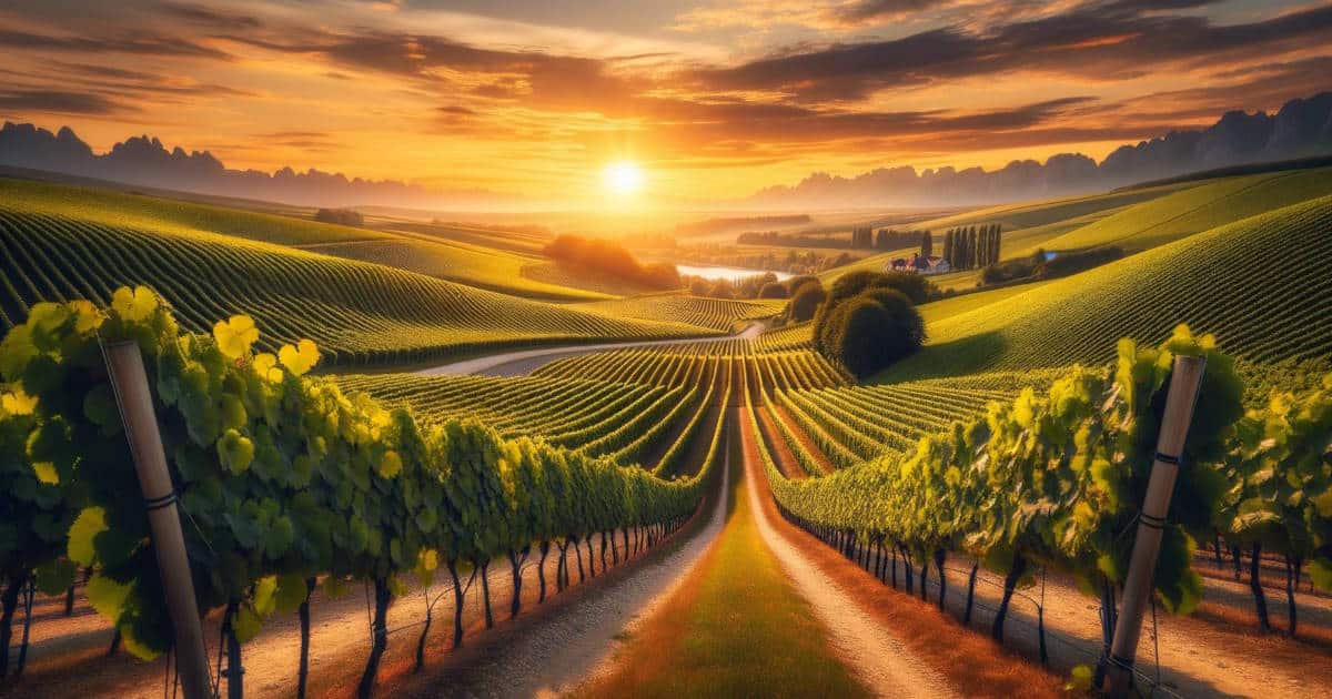 champagne dans le monde