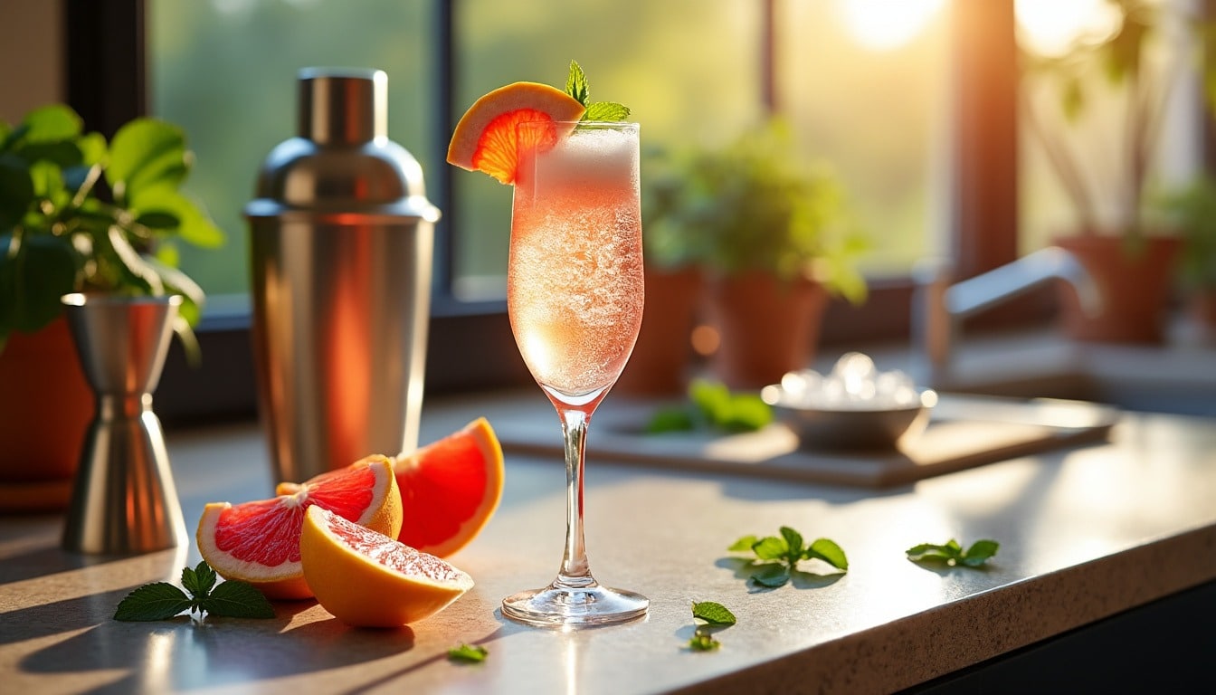 découvrez la recette idéale pour préparer un spritz au pamplemousse et champagne parfaitement équilibré. suivez nos conseils pour allier la douceur du pamplemousse à la pétillance du champagne, et impressionnez vos convives avec ce cocktail rafraîchissant et élégant, parfait pour toutes vos occasions.