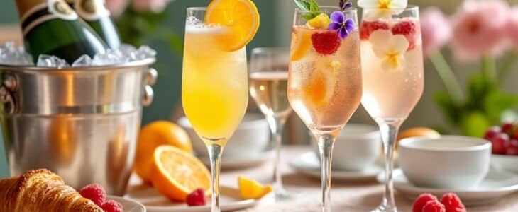 découvrez 3 idées de cocktails au champagne pour sublimer votre brunch chic et décontracté. éveillez vos papilles avec des recettes raffinées et savoureuses qui ajouteront une touche pétillante à votre réveille-matin.