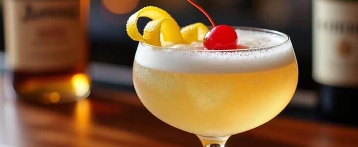 découvrez le cocktail whisky sour au champagne, une combinaison audacieuse de saveurs qui étonnera vos papilles. parfait pour toutes les occasions, ce mélange raffiné entre l'acidité du citron, la douceur du whisky et l'effervescence du champagne saura séduire vos invités. osez l'originalité et réveillez vos sens avec cette recette unique!