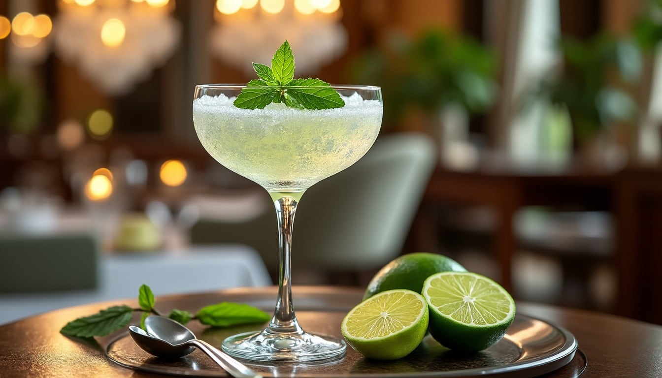 découvrez notre granité de champagne et citron vert, un digestif glacé idéal pour rafraîchir vos soirées. alliant l'élégance du champagne à la fraîcheur acidulée du citron vert, cette recette raffinée saura séduire vos invités et apporter une touche d'originalité à vos apéritifs.