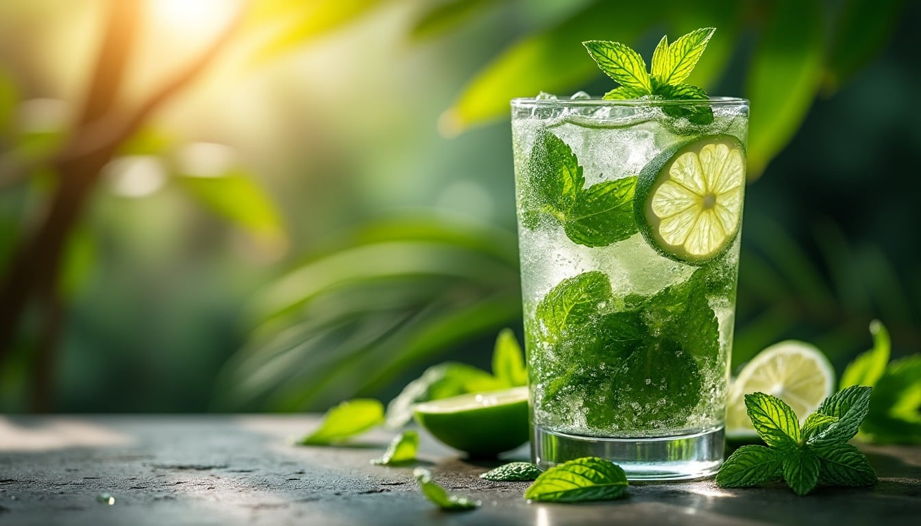 découvrez le mojito royal, une interprétation pétillante et sophistiquée du célèbre cocktail cubain. ce mélange exquis de menthe fraîche, de citron vert juteux et de champagne vous transportera dans un univers de saveurs raffinées. laissez-vous séduire par cette boisson festive qui allie tradition et élégance.