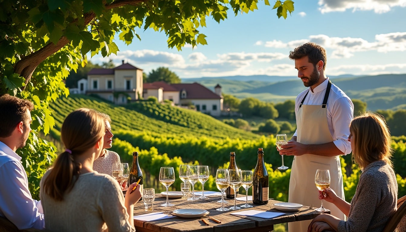 découvrez les meilleures expériences œnologiques en champagne et plongez dans l'univers fascinant des vins de cette région emblématique. visitez des caves renommées, participez à des dégustations exclusives et apprenez les secrets de la production du champagne. un voyage sensoriel inoubliable au cœur des vignobles champenois vous attend !