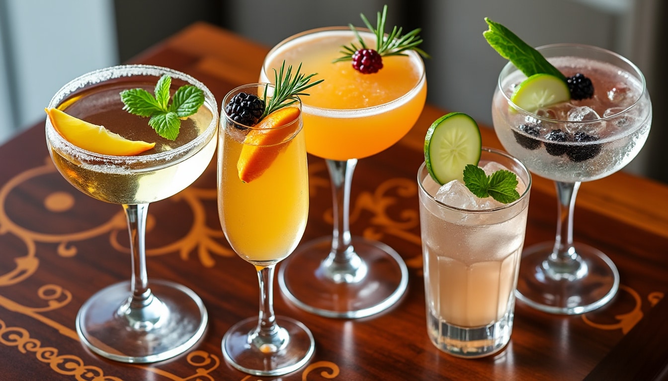 découvrez 5 recettes de cocktails au champagne ultra-faciles à préparer pour impressionner vos invités lors de votre prochain apéritif. des mélanges raffinés et pétillants qui ajouteront une touche festive à vos soirées !