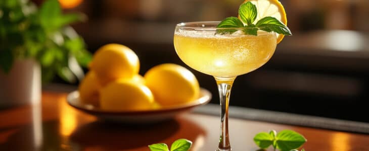 découvrez notre recette de cocktail citron basilic champagne, un apéritif frais et original qui ravira vos invités. éveillez vos papilles avec cette combinaison parfaite de saveurs zesty et herbacées, idéale pour toutes vos occasions festives.