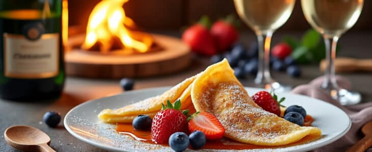découvrez si l'ajout d'alcool dans la pâte des crêpes flambées au champagne est réellement nécessaire. une exploration des saveurs et des traditions culinaires pour sublimer vos desserts.