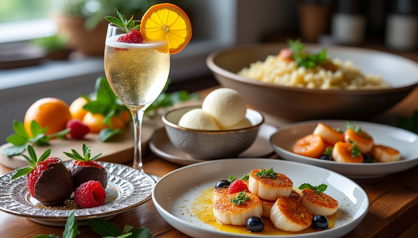 découvrez comment sublimer vos plats avec l'effervescence du champagne grâce à nos 5 recettes originales. éveillez vos sens et impressionnez vos convives en intégrant ce vin pétillant dans vos créations culinaires. à vos fourneaux !