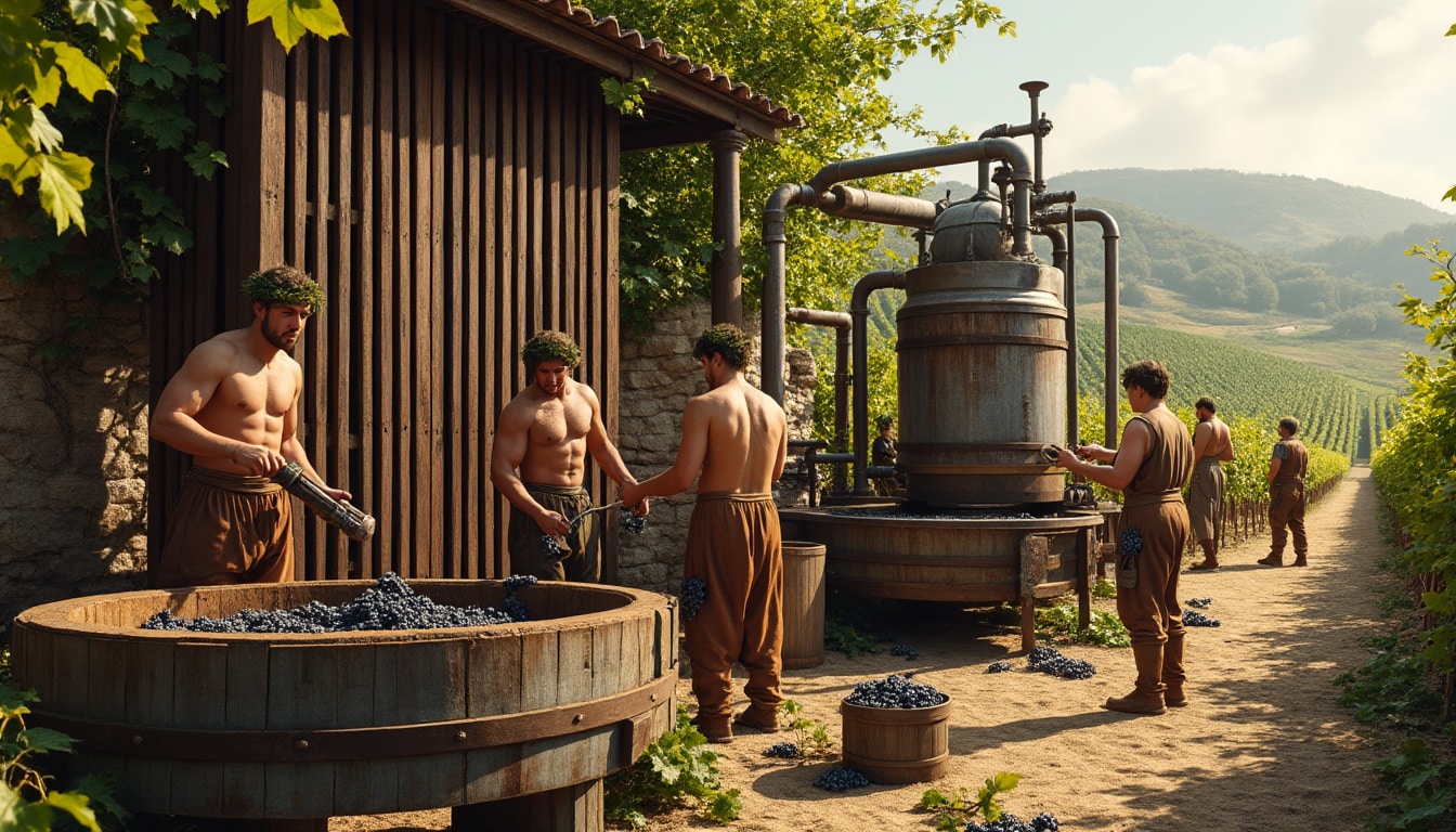 découvrez comment les techniques de pressurage du raisin ont évolué au fil du temps, influençant la qualité et le goût des vins. plongez dans l'histoire et les innovations qui façonnent aujourd'hui l'industrie viticole.