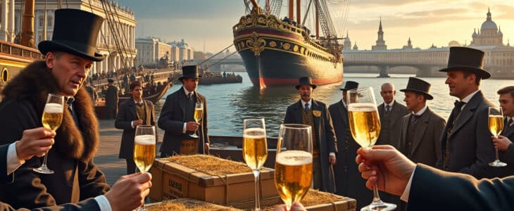 découvrez l'histoire fascinante de l'exportation du champagne en russie, un voyage audacieux à travers les siècles qui a marqué les échanges culturels et économiques entre la france et la russie. plongez dans les traditions, les défis et les succès de ce secteur emblématique.