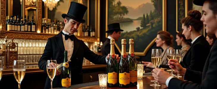 découvrez l'histoire fascinante des premiers bars à champagne, ces lieux emblématiques où l'effervescence du champagne s'est conjuguée avec l'art de vivre. plongez dans les origines, les anecdotes et l'évolution de ces établissements qui ont contribué à populariser la culture du champagne à travers le monde.