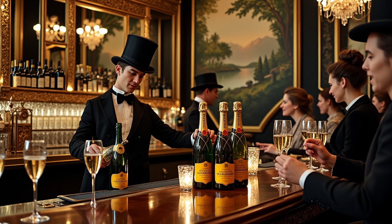 découvrez l'histoire fascinante des premiers bars à champagne, ces lieux emblématiques où l'effervescence du champagne s'est conjuguée avec l'art de vivre. plongez dans les origines, les anecdotes et l'évolution de ces établissements qui ont contribué à populariser la culture du champagne à travers le monde.