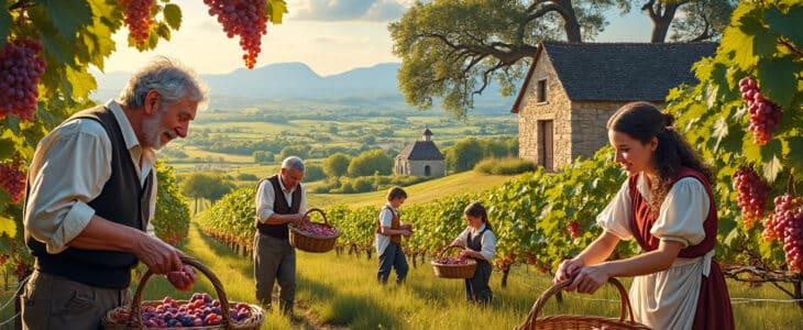 découvrez l'histoire fascinante des vendanges en champagne, une tradition viticole ancestrale qui façonne l'identité de cette région emblématique. plongez dans les rituels, les techniques et les enjeux qui entourent cette période cruciale de la récolte des raisins, au cœur de la renommée des célèbres vins de champagne.