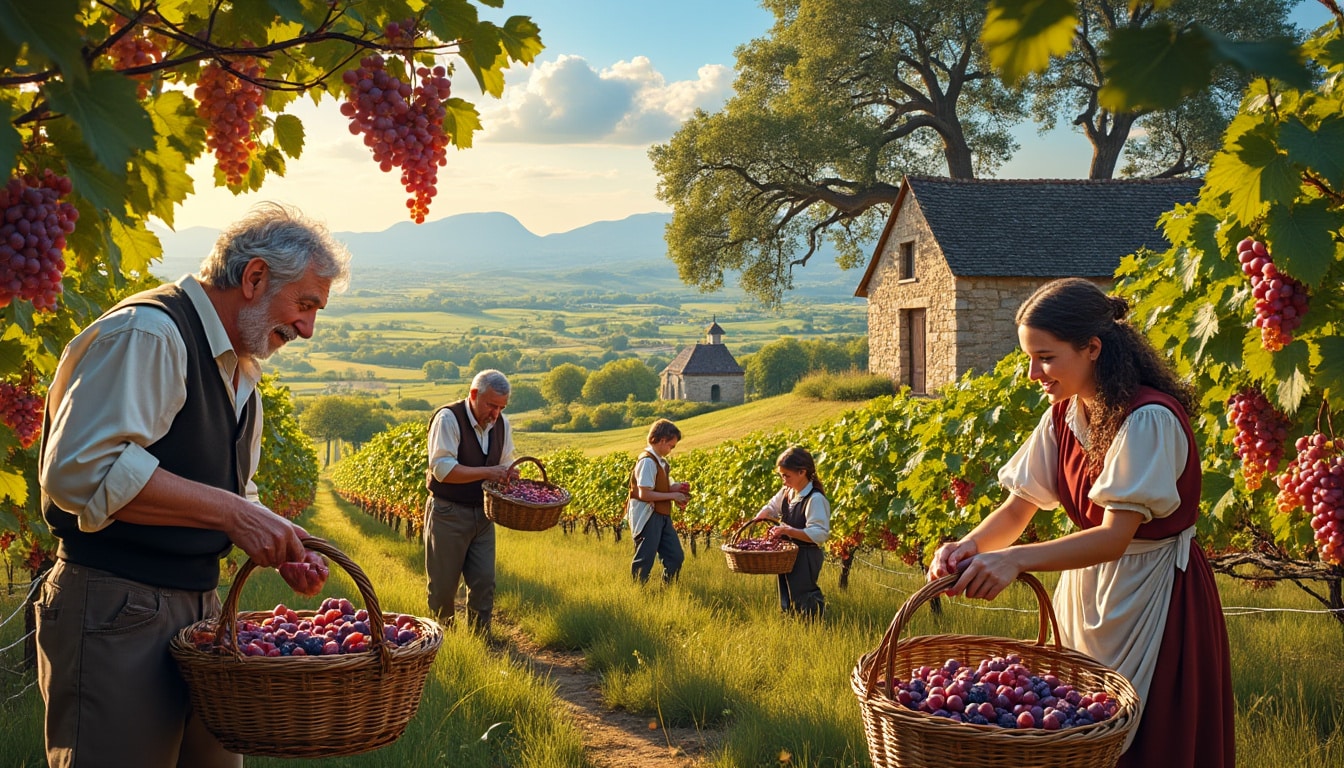 découvrez l'histoire fascinante des vendanges en champagne, une tradition viticole ancestrale qui façonne l'identité de cette région emblématique. plongez dans les rituels, les techniques et les enjeux qui entourent cette période cruciale de la récolte des raisins, au cœur de la renommée des célèbres vins de champagne.