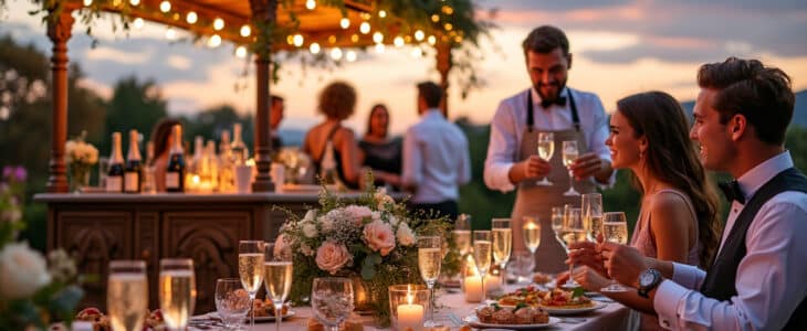 découvrez des idées originales pour organiser un événement inoubliable autour du champagne. que ce soit pour un mariage, une fête d'anniversaire ou un corporate, nos conseils vous aideront à créer une ambiance chic et festive qui ravira vos invités.
