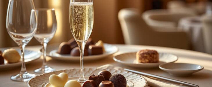 découvrez l'harmonie délicieuse entre le champagne et le chocolat. explorez les accords gustatifs, les conseils de dégustation et les combinaisons parfaites pour sublimer vos moments de plaisir. une expérience sensorielle à ne pas manquer !