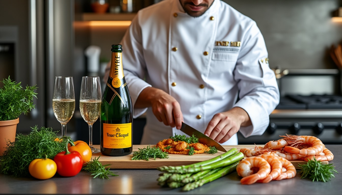 découvrez pourquoi les chefs étoilés privilégient le champagne dans leur cuisine. cette boisson raffinée ne se limite pas aux célébrations, elle apporte également une touche d'élégance et de saveurs uniques aux plats. plongez dans l'univers gastronomique où le champagne sublime la créativité des chefs.