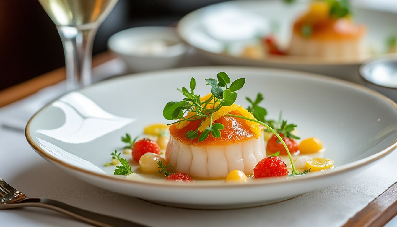 découvrez notre délicieux tartare de saint-jacques au champagne, une recette raffinée qui sublime la délicatesse de la chair de saint-jacques tout en harmonisant les saveurs uniques des bulles. parfait pour une entrée élégante lors de vos dîners festifs.