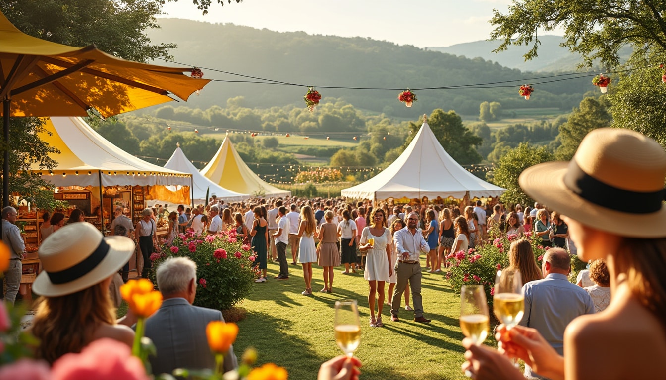 découvrez les festivals et événements incontournables dédiés au champagne en france. plongez dans l'univers effervescent de cette boisson prestigieuse à travers des dégustations, des visites de caves et des animations festives. un rendez-vous incontournable pour les amateurs et les curieux de l'art de vivre à la française.