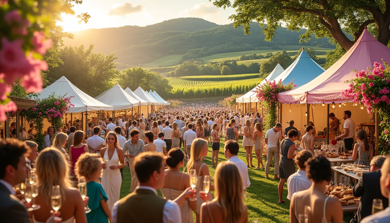 découvrez les festivals et événements consacrés au champagne en france, où l'effervescence des bulles s'associe à la culture, la gastronomie et des rencontres inoubliables. plongez dans l'univers pétillant du champagne et savourez des moments d'exception.