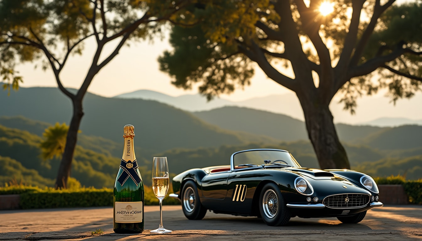 découvrez l'élégante synergie entre le champagne et l'automobile de luxe, où l'art de la dégustation rencontre l'ingénierie raffinée. explorez comment ces deux symboles de prestige se complètent et s'influencent mutuellement, révélant un monde de sophistication et de plaisir.