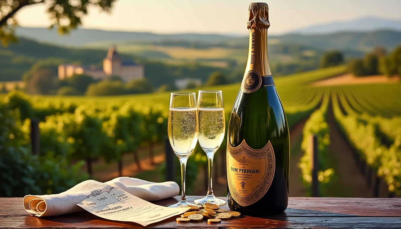 découvrez les raisons derrière le coût élevé du champagne, en explorant les différentes taxes qui pèsent sur cette boisson prestigieuse. un aperçu fascinant et informatif sur la taxation du champagne et son impact sur le prix final.