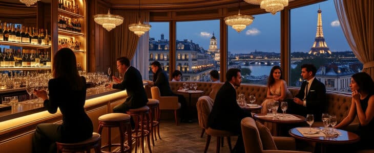 découvrez les meilleurs bars à champagne de paris dans notre guide complet. profitez d'une sélection raffinée de champagnes, d'ambiance chaleureuse et d'expériences inoubliables dans la ville lumière.